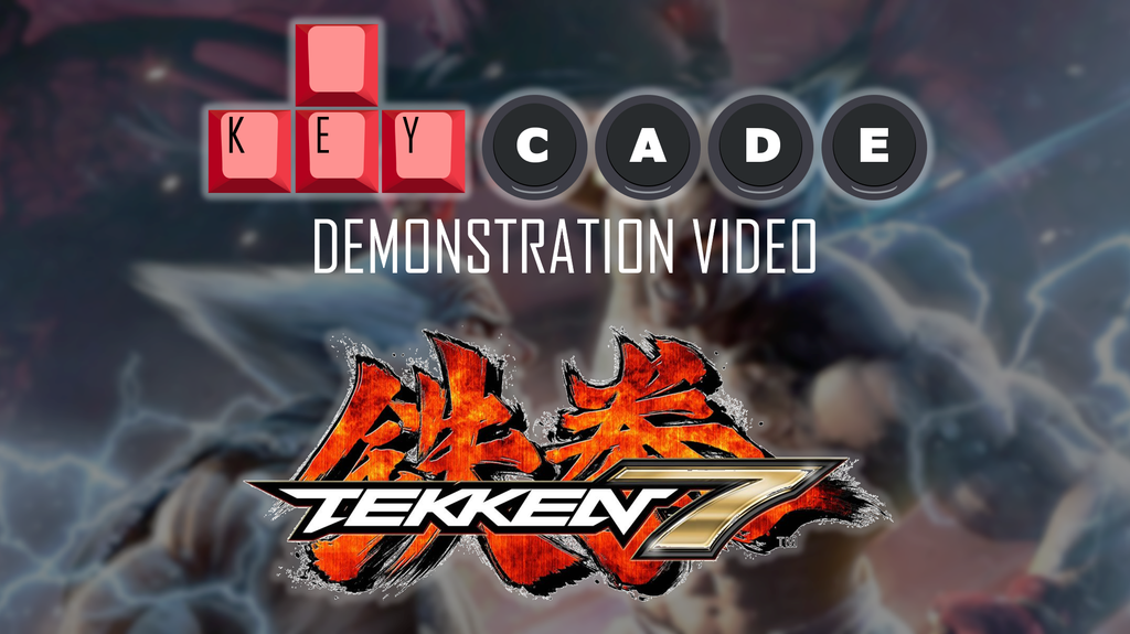 Jin's EWGF combos in Tekken 7 on a KeyCade KKL