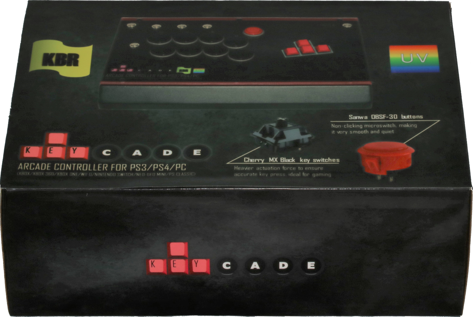 KeyCade KBR UVP arcade controller