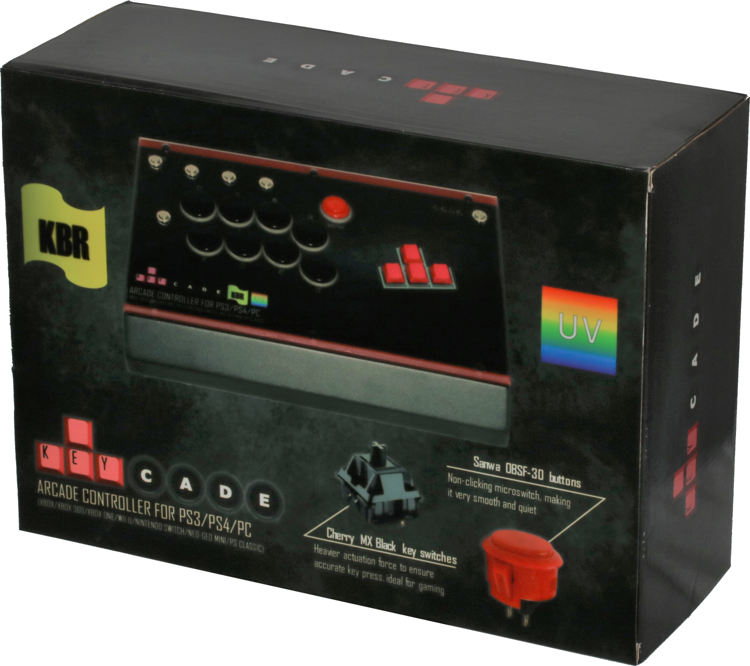 KeyCade KBR UVP arcade controller