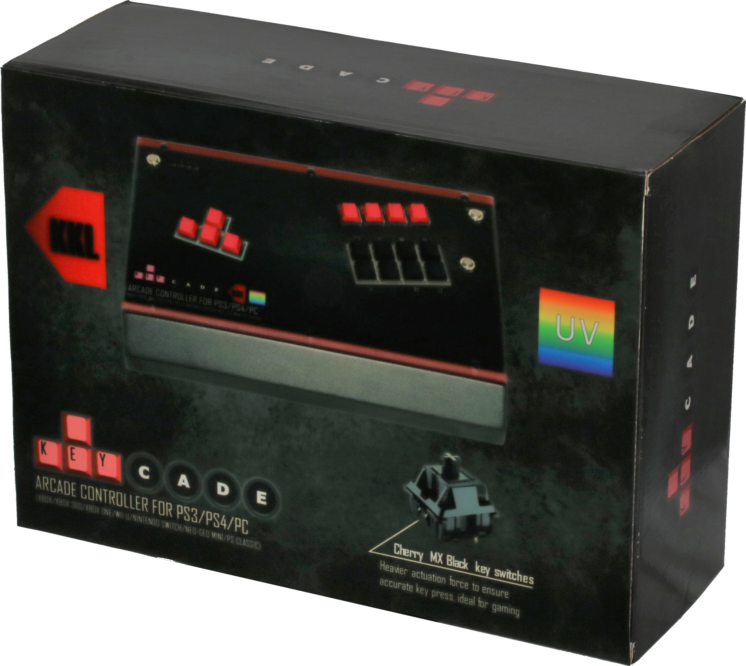 KeyCade KKL UV arcade controller
